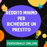 reddito minimo prestito