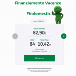 finanziamento vacanze findomestic