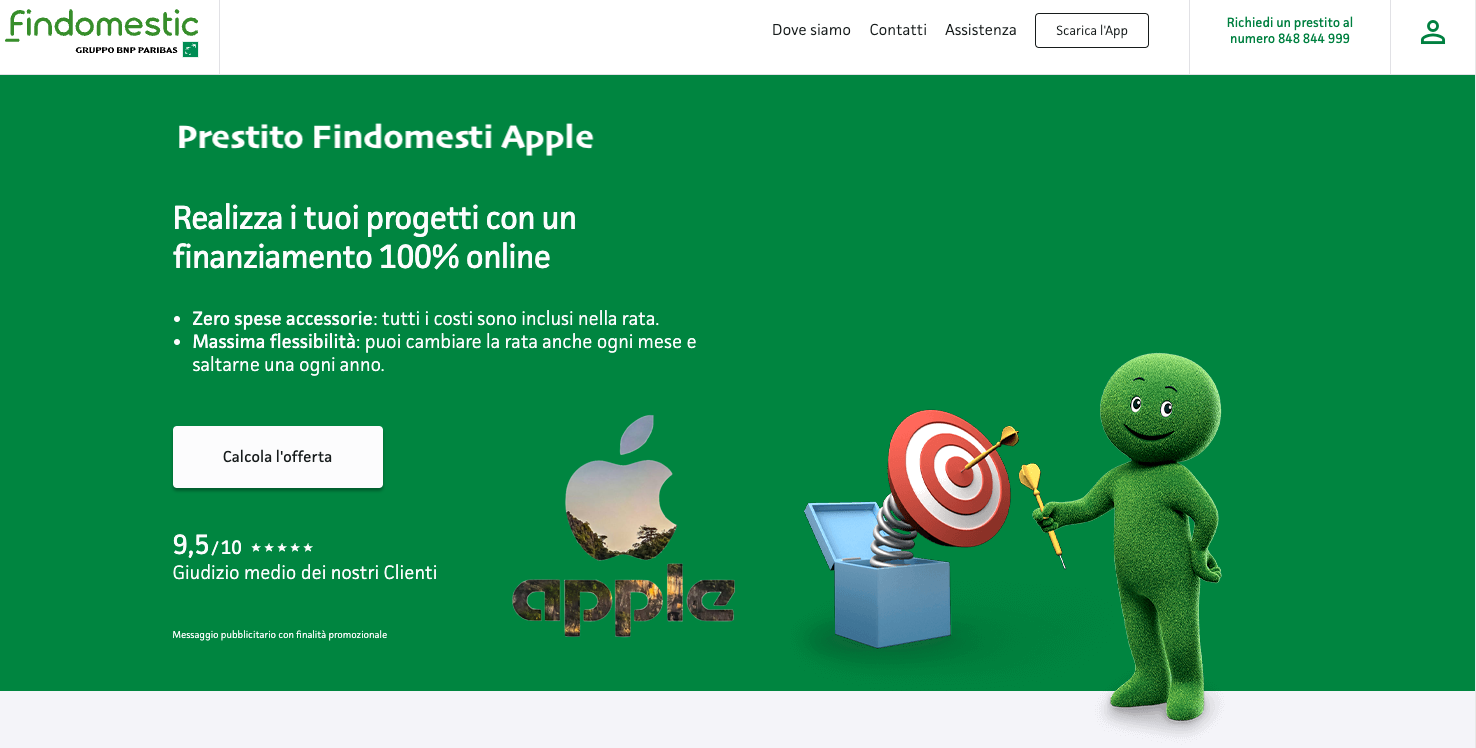 prestito findomestic apple