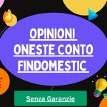 Opinioni oneste Conto Corrente Findomestic