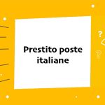 DOMANDE FREQUENTI Prestito poste italiane