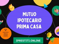 Mutuo ipotecario prima casa