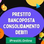 Prestito BancoPosta Consolidamento debiti