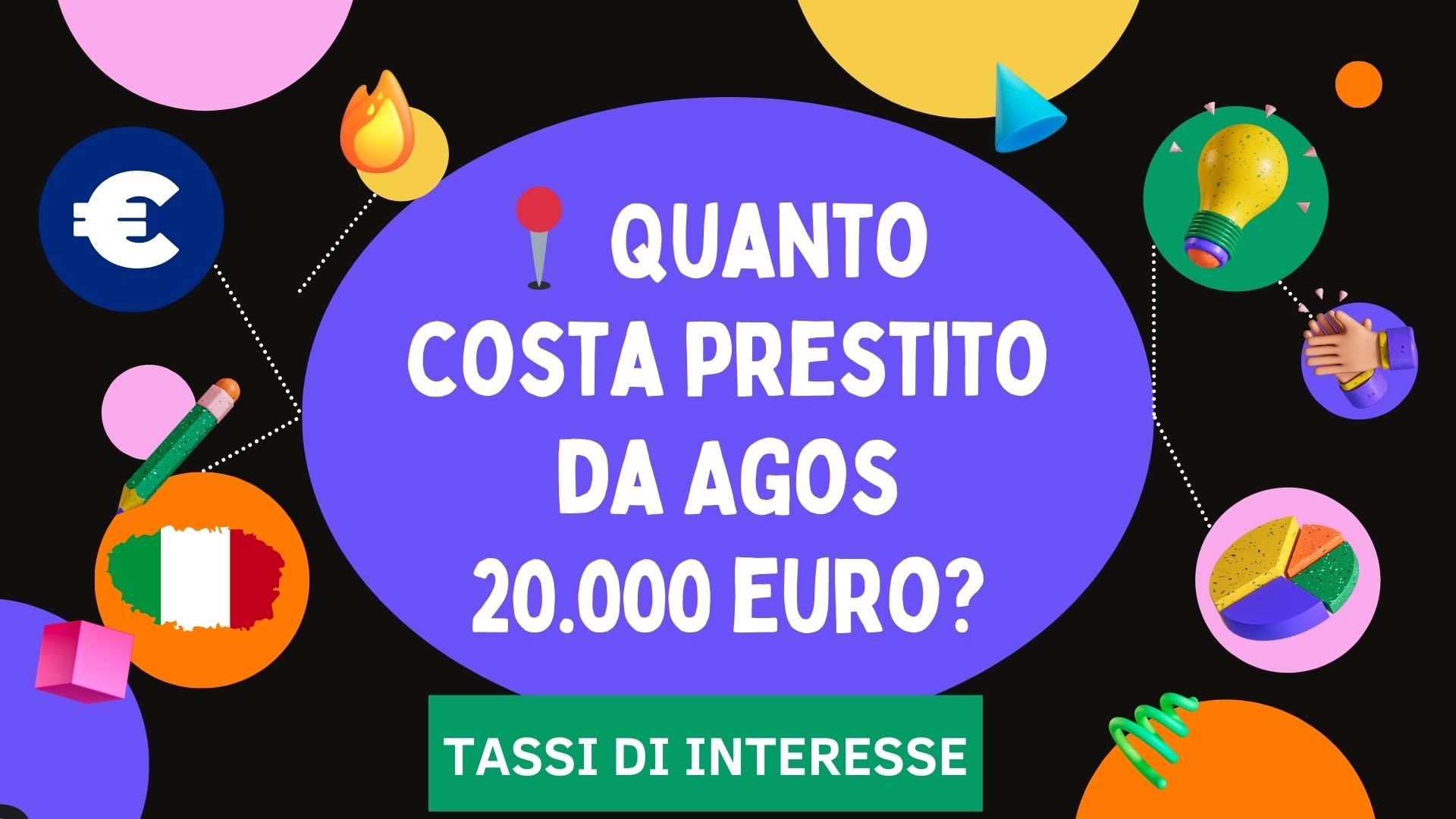 Quanto costa un prestito da Agos di 20.000 euro?