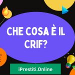 Che cosa è il CRIF?
