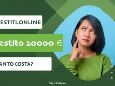 Quanto mi costa un prestito di 20000 euro