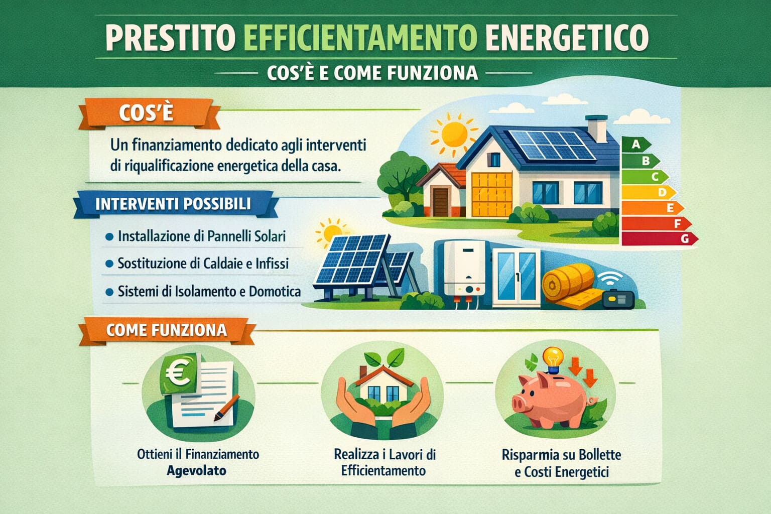 Che cosa si intende per efficientamento energetico?
