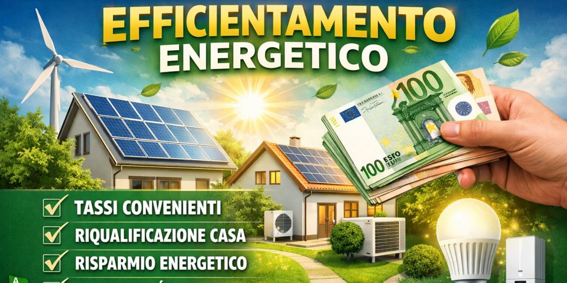 Prestito Green efficientamento energetico