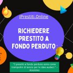 richiedere prestiti fondo perduto