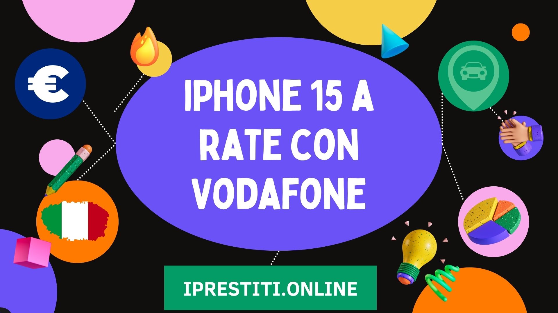 comprare iPhone 15 a rate con Vodafone