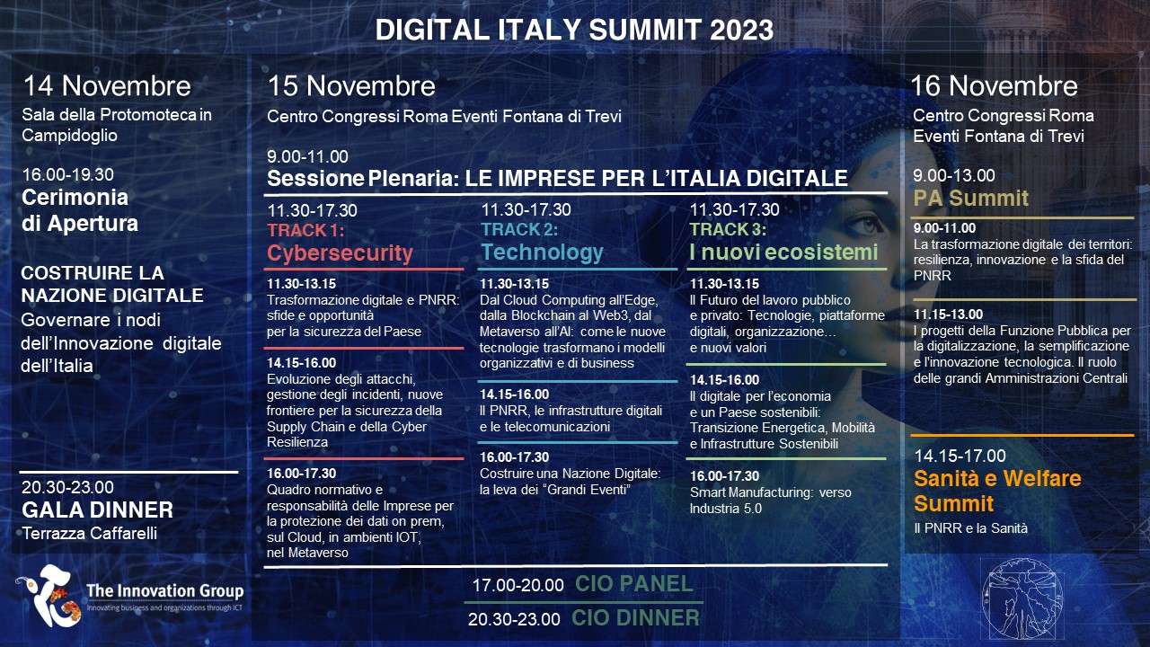 programma digital italy summit 2023