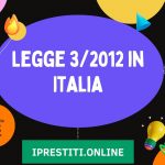 Come Funziona la Legge 3/2012?