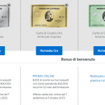 Carte di credito Personali American Express