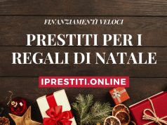Prestiti veloci per i regali di Natale