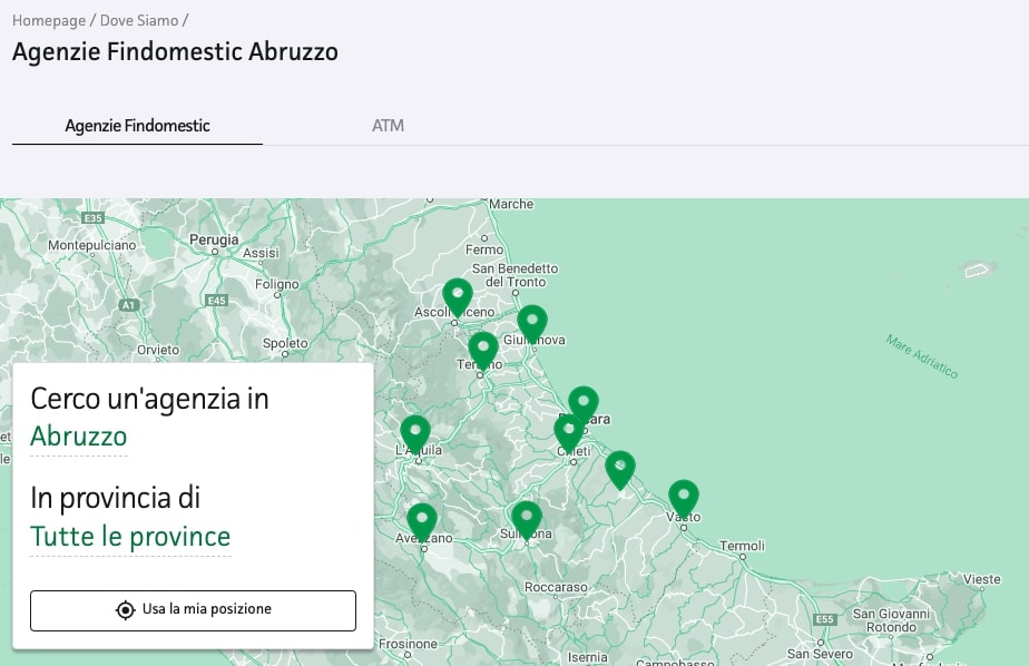 Abruzzo 10 Agenzie Findomestic