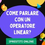 parlare operatore linear