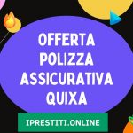 Offerta polizza assicurativa Quixa