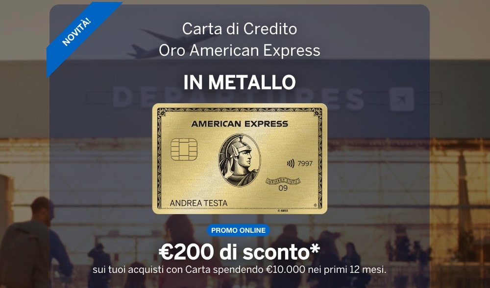 Vantaggi Carta American Express Oro