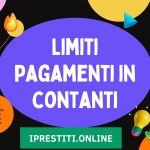 limite pagamenti contanti
