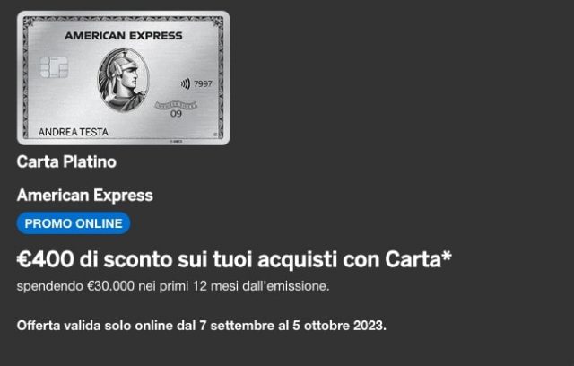 American Express Platino 2023