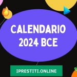 calendario bce 2024