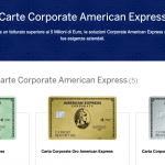Ignora questa notifica. Aggiungi titolo Carte Corporate American Express