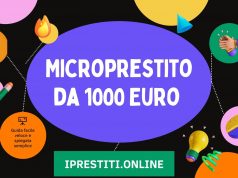 Microprestito da 1000 Euro