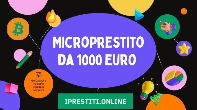Microprestito da 1000 Euro