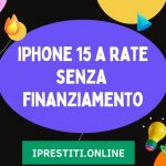 iphone senza finanziamento