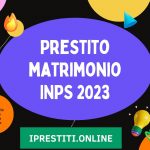 Prestito matrimonio INPS 2023