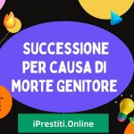 successione morte genitore