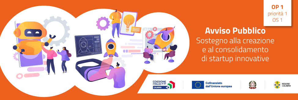 calabria sostegno alla creazione e al consolidamento di startup innovative ad alta intensità di conoscenza
