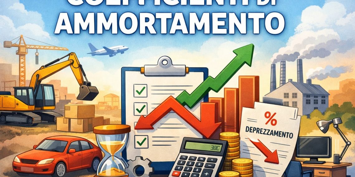 Coefficienti ammortamento 2026