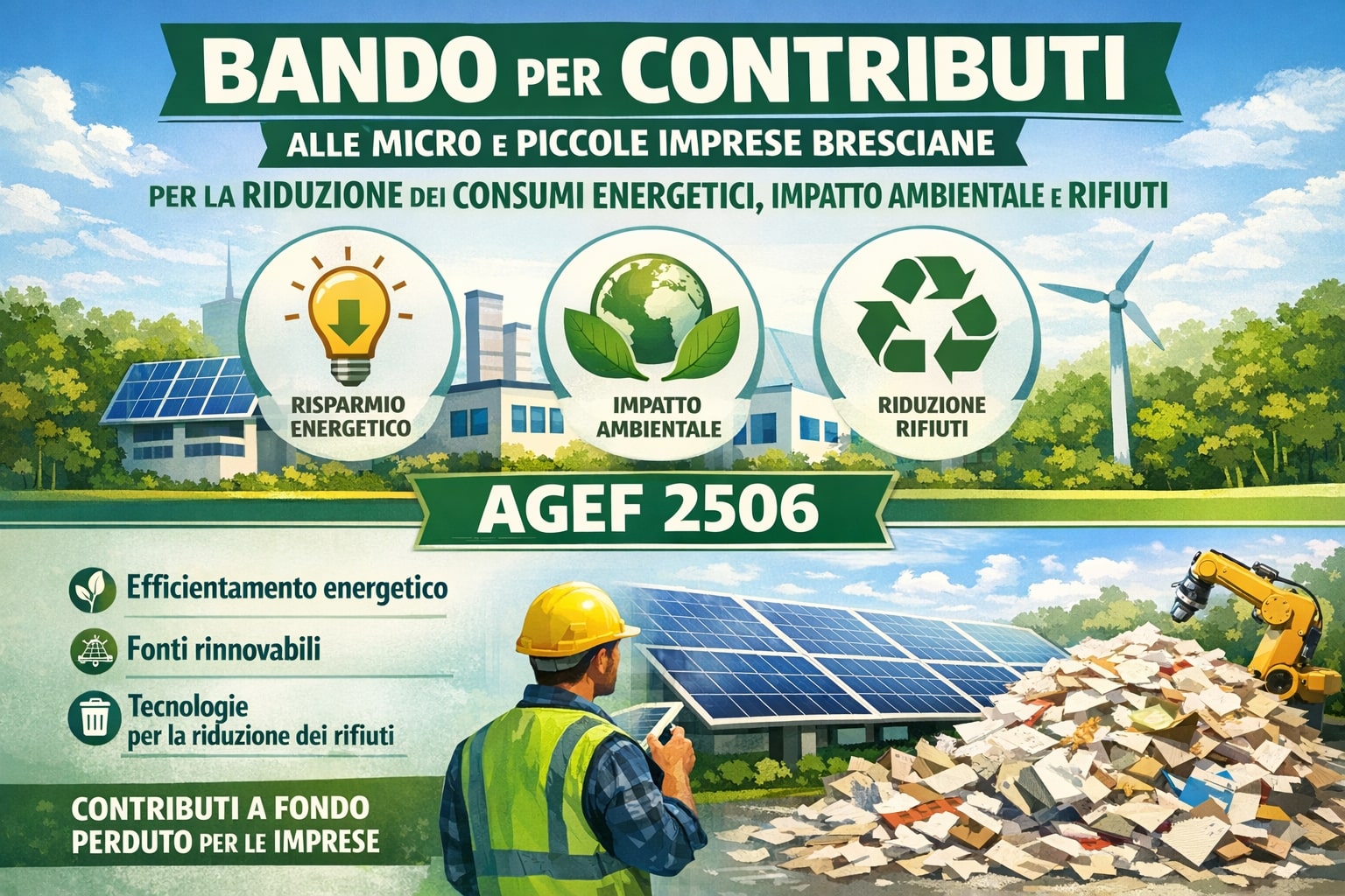 contributo riduzione consumi energetici a Brescia