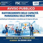 contributo a fondo perduto Lazio (FSE+) 2026
