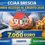 CCIAA Brescia Bando accesso al credito 2025 (AGEF 2511)