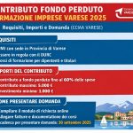 formazione varese contributo fondo perduto