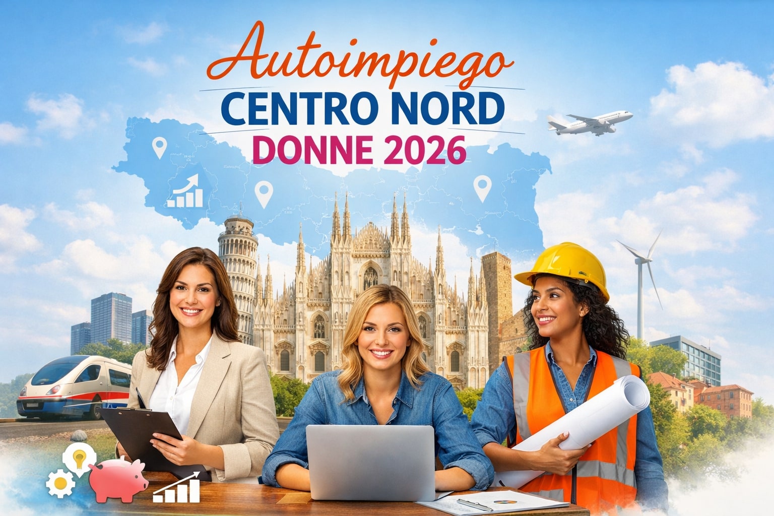 Autoimpiego centro nord donne 2026