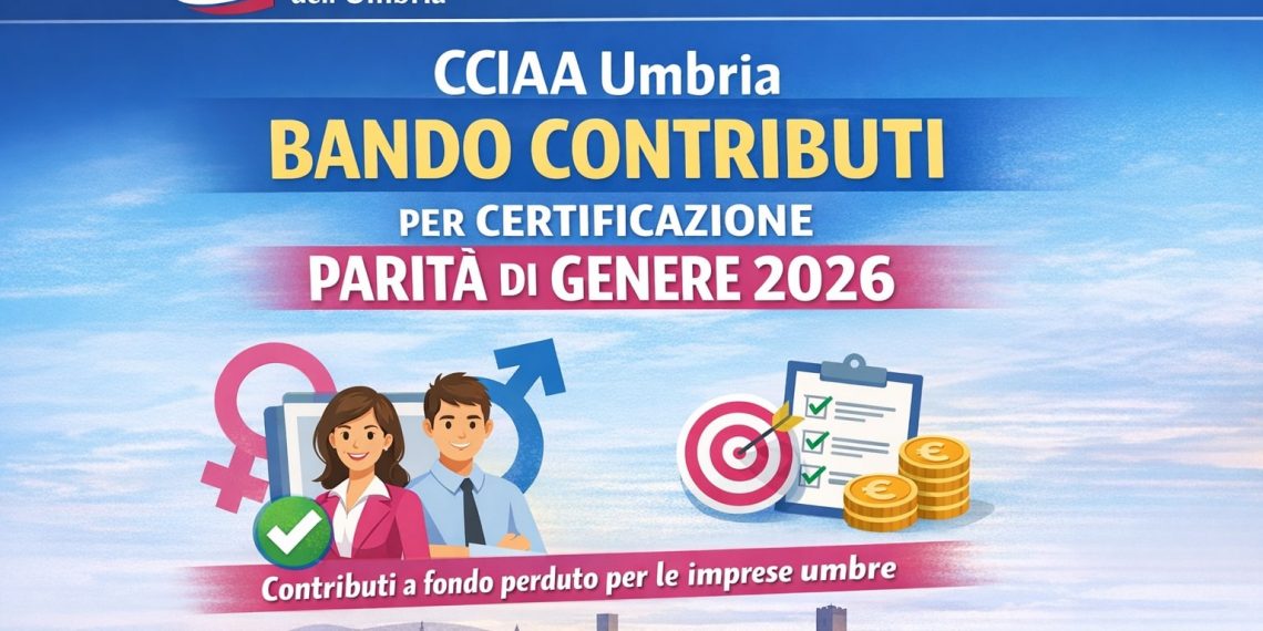 contributi per certificazione parità di genere 2026