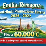 Emilia-Romagna contributi promozione estera 2026